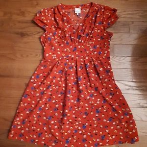 💫2/$25💫 Anthropologie Karen Walker Red Dress 14